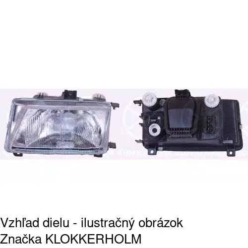 Hlavný reflektor POLCAR 6713104V - obr. 1