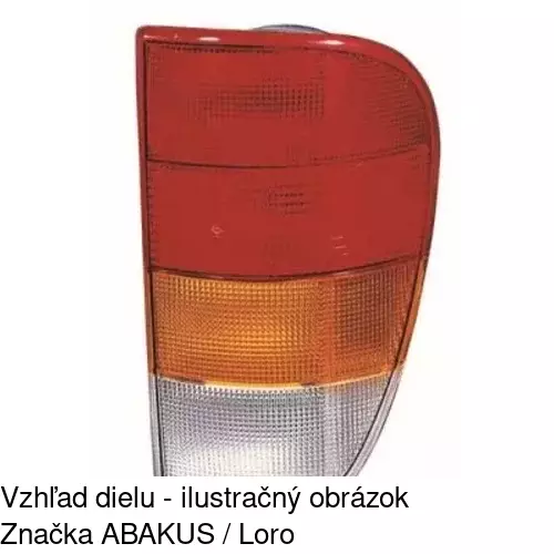 Zadné svetlo 6713882V /POLCAR/ - obr. 2