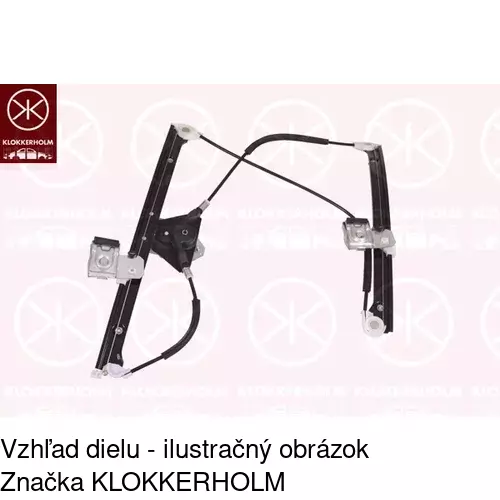 Manuálny mechanizmus okna dverí POLCAR 6713PSM2