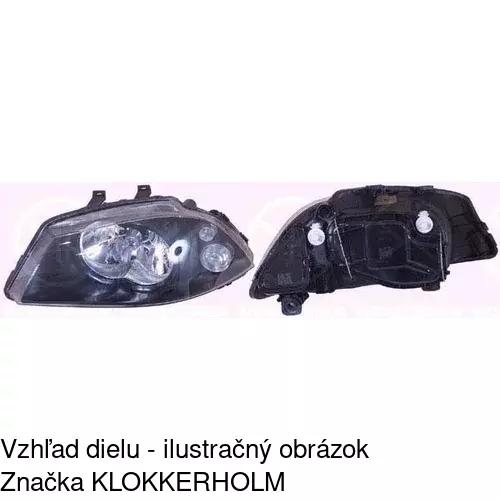 Hlavný reflektor POLCAR 6730090E - obr. 3