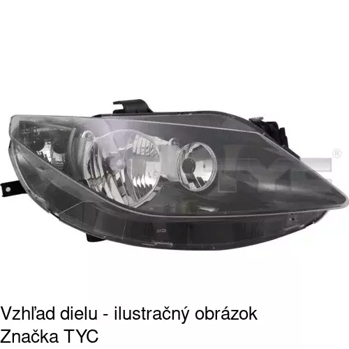 Hlavný reflektor POLCAR 6732095E - obr. 1