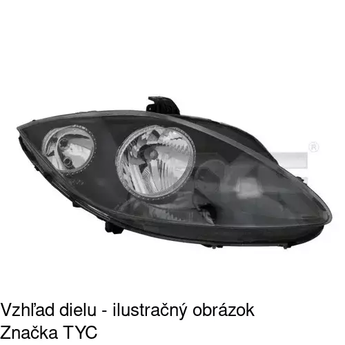 Hlavný reflektor POLCAR 6755096E