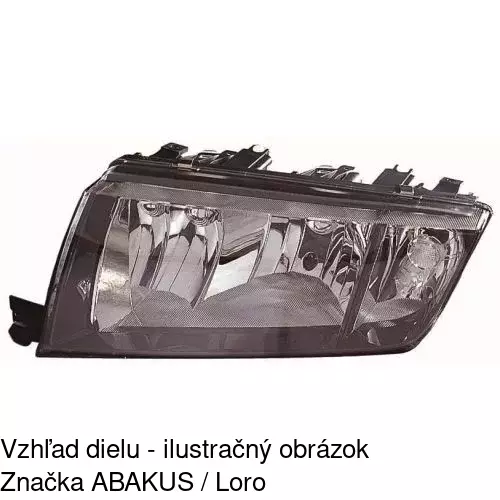 Hlavný reflektor POLCAR 6913103E - obr. 3