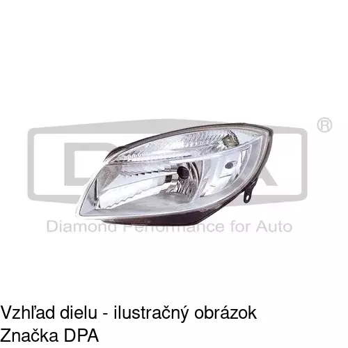 Hlavný reflektor POLCAR 6915090E - obr. 3