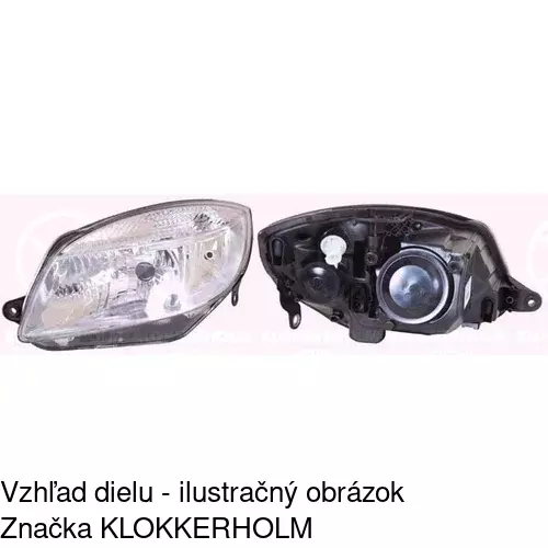 Hlavný reflektor POLCAR 691510-E - obr. 1