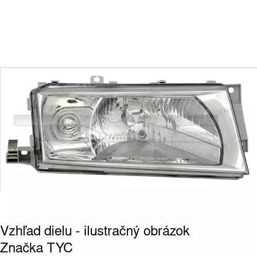 Hlavný reflektor POLCAR 6921094E