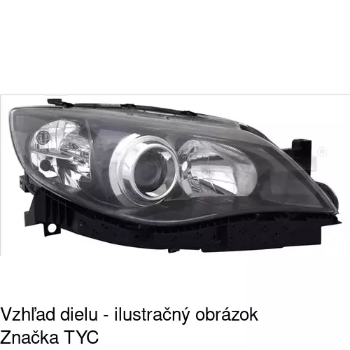 Hlavný reflektor POLCAR 7215091E