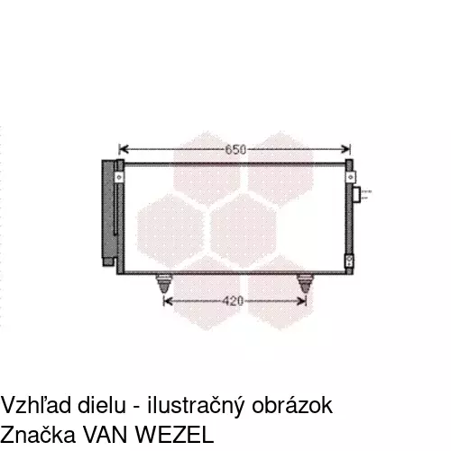 Chladiče klimatizácie POLCAR 7242K8C1 - obr. 3