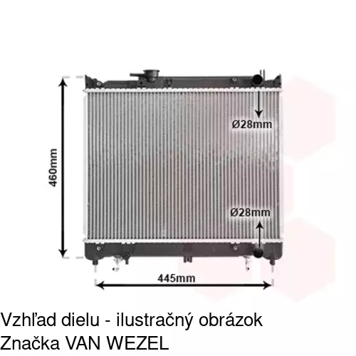 Chladiče vody POLCAR 740308-3 - obr. 4