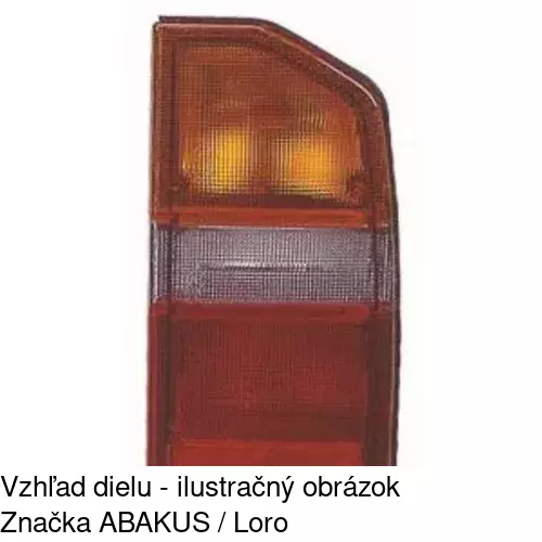 Zadné svetlo POLCAR 740388 - obr. 1