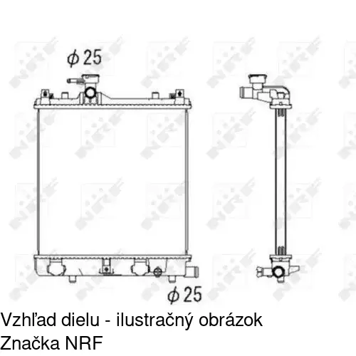 Chladiče vody POLCAR 7405081K - obr. 1