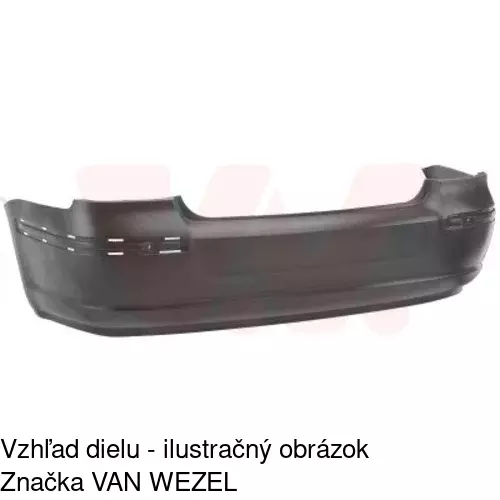 Zadný nárazník POLCAR 812596 - obr. 1