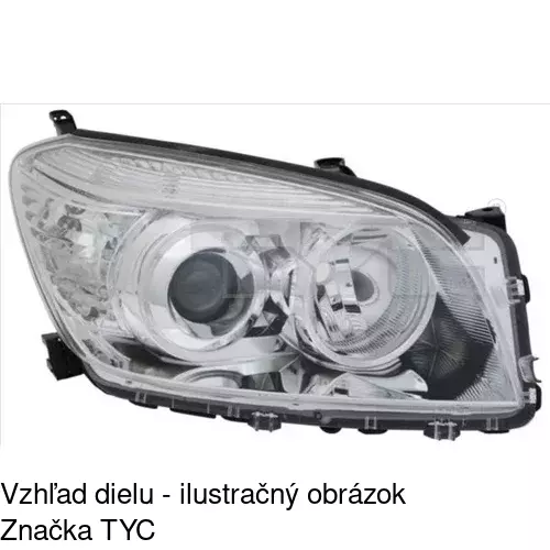 Hlavný reflektor POLCAR 8148093E - obr. 1