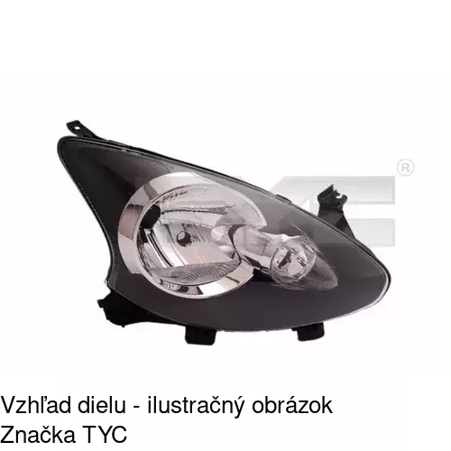 Hlavný reflektor POLCAR 815310-V - obr. 2