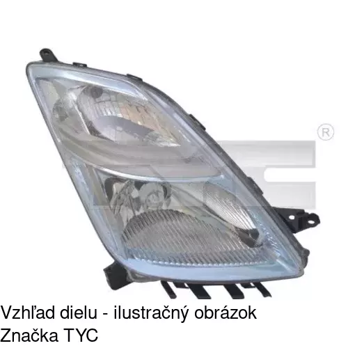 Hlavný reflektor POLCAR 8162091E