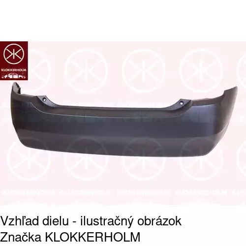 Zadný nárazník POLCAR 816296