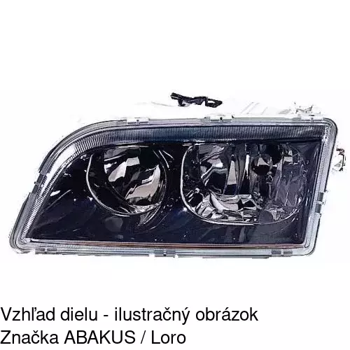 Hlavný reflektor POLCAR 9041103E - obr. 5