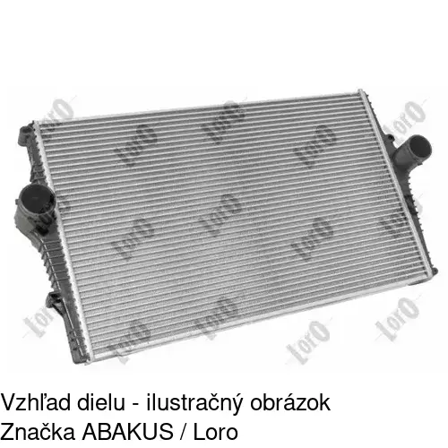 Chladiče vzduchu (Intercoolery) POLCAR 9080J8-2 - obr. 3