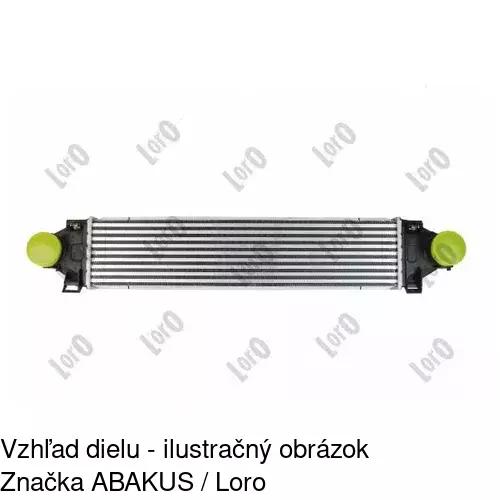 Chladiče vzduchu (Intercoolery) POLCAR 9082J8-1 - obr. 2