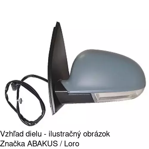 Vonkajšie zrkadlo POLCAR 9513514E - obr. 3