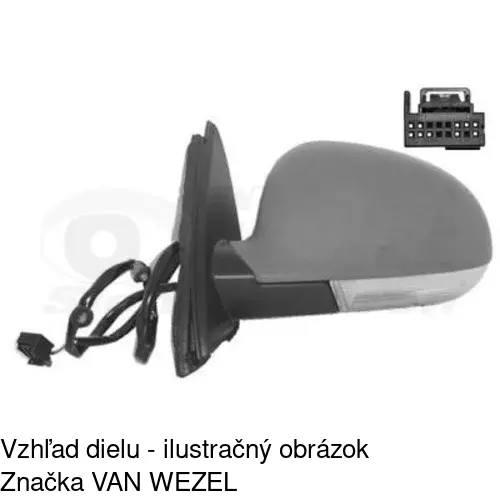 Vonkajšie zrkadlo POLCAR 9513516E - obr. 4