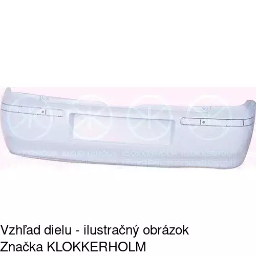 Zadný nárazník POLCAR 952596-J