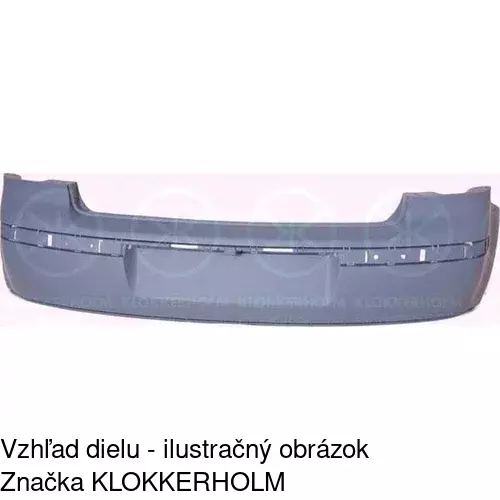 Zadný nárazník 9526962J /POLCAR/