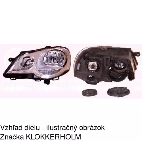 Hlavný reflektor POLCAR 952709-E - obr. 5