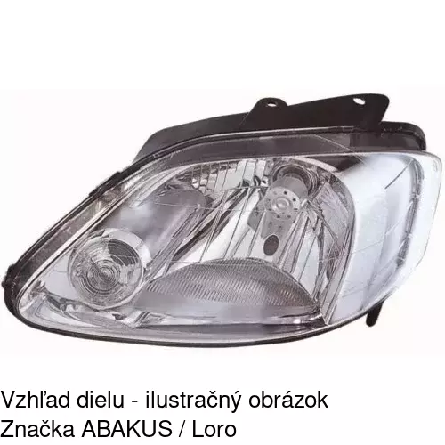 Hlavný reflektor POLCAR 9530092E - obr. 1