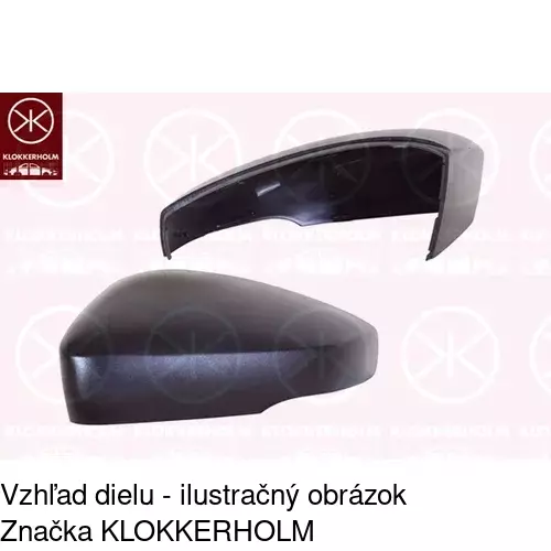 Rám vonkajšieho zrkadla 953354TE /POLCAR/ - obr. 3