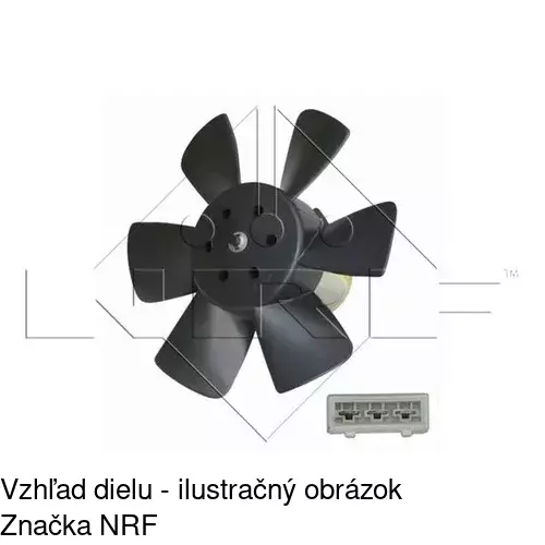 Ventilátor bez krytu / podpery POLCAR 953423U2 - obr. 5