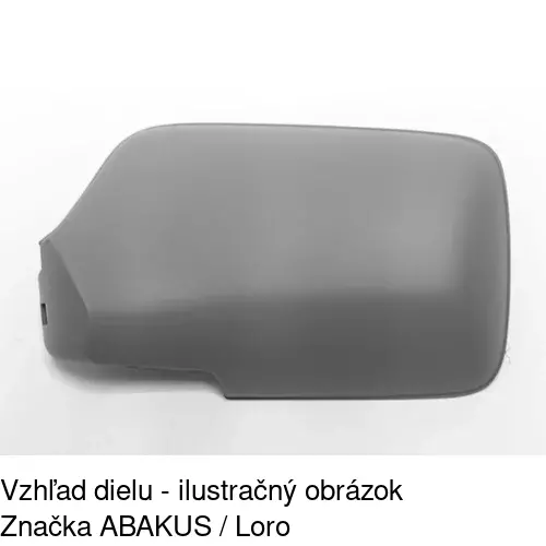 Vonkajšie zrkadlo 9538516E /POLCAR/ - obr. 1