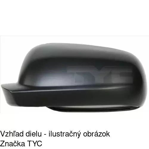 Rám vonkajšieho zrkadla POLCAR 954154TE