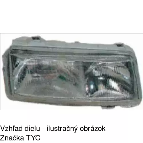 Hlavný reflektor POLCAR 954710-H