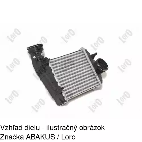 Chladiče vzduchu (Intercoolery) POLCAR 9549J8-1 - obr. 1