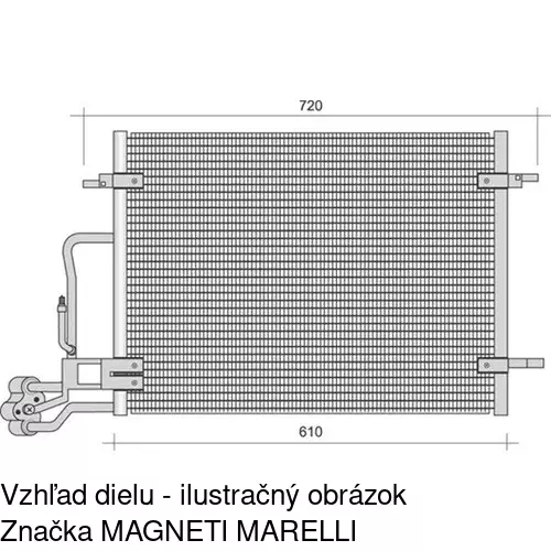 Chladiče klimatizácie POLCAR 9549K8C1S - obr. 1