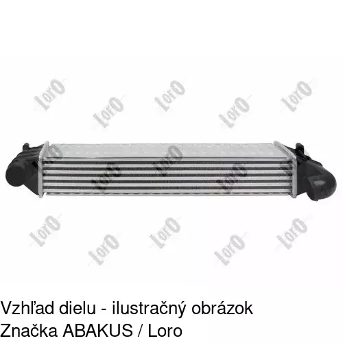 Chladiče vzduchu (Intercoolery) POLCAR 9550J81X - obr. 4