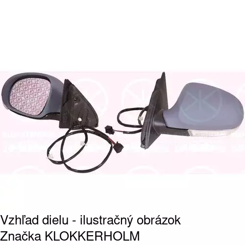 Vonkajšie zrkadlo POLCAR 9555524S - obr. 2