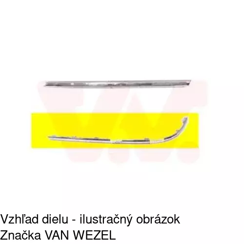 Lišta nárazníka POLCAR 955596-6 - obr. 1