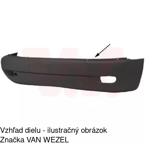 Predný nárazník POLCAR 956707-7 - obr. 1