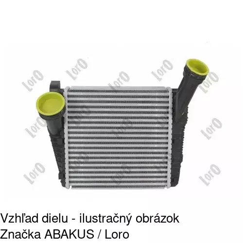 Chladiče vzduchu (Intercoolery) POLCAR 9580J8-2