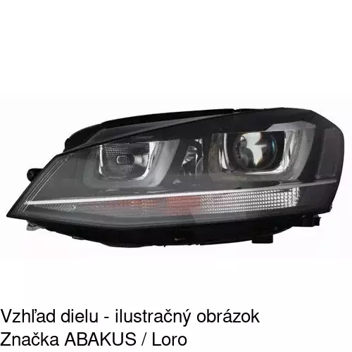 Hlavný reflektor POLCAR 95C2102V - obr. 1