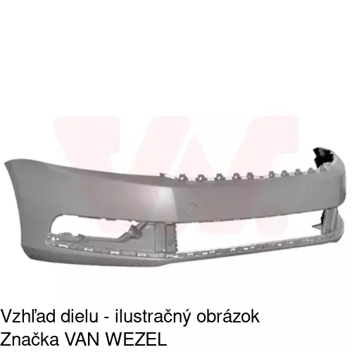 Predný nárazník POLCAR 95D107-J - obr. 5