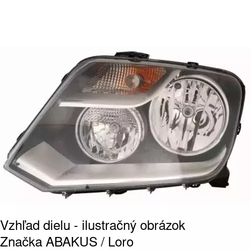 Hlavný reflektor POLCAR 95P110-E - obr. 1