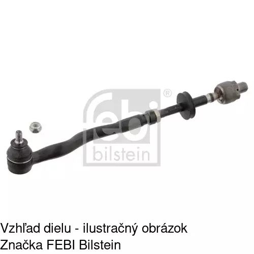 Tyč riadenia POLCAR B-302303 - obr. 5