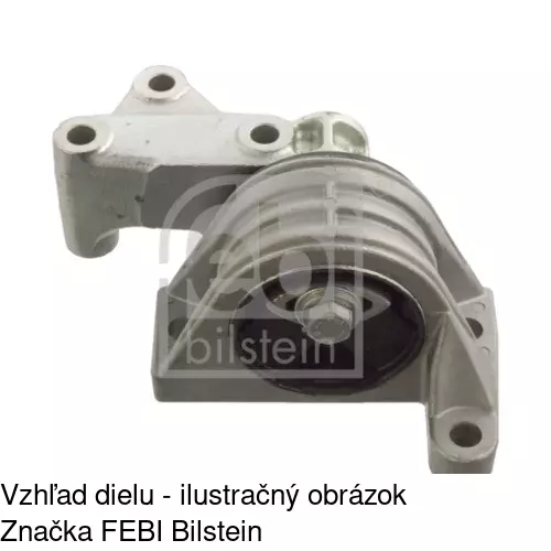 Silentblok motora POLCAR FI-EM016 - obr. 4