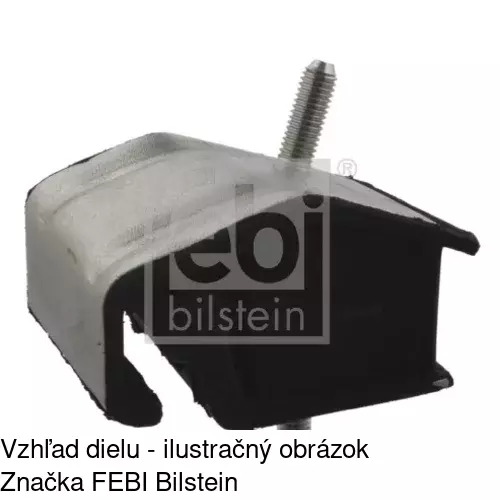 Silentblok motora POLCAR RE-EM001 - obr. 2