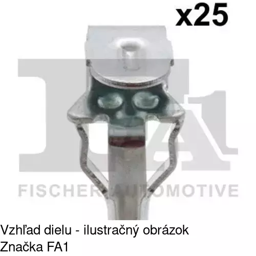 Montážny plech POLCAR RX11020 - obr. 1