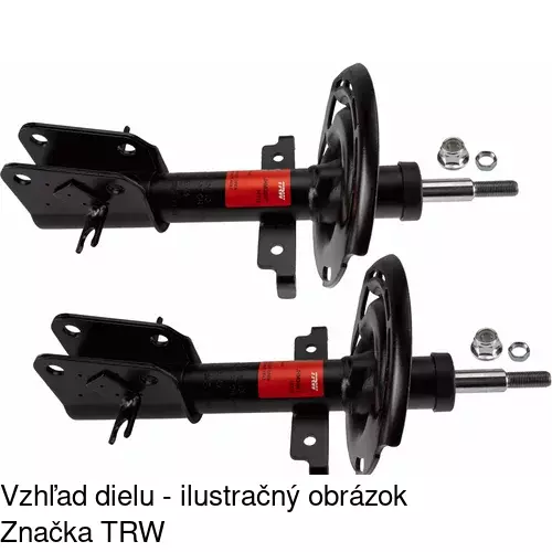 Plynový tlmič POLCAR S010376G - obr. 1