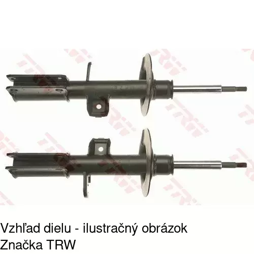 Plynový tlmič POLCAR S010492G - obr. 1